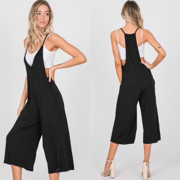 OLLIE MUST HAVE Jumpsuit - BLACK - Picture 2 of 2